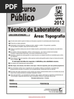 Tecnico de Laboratorio Area Topografia