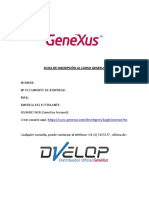 Ficha de Inscripción Al Curso Genexus