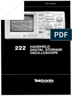 222 Operators Manual Osciloscopio