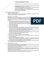 Lampiran I (Pentunjuk - Registrasi - Online) PDF