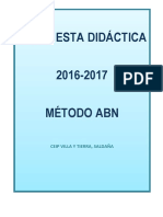 Propuesta Didáctica ABN PDF