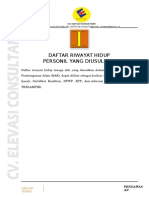 i. Daftar Riwayat Hidup Personill