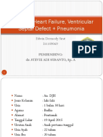 Congestif Heart Failure, Ventriculer Septal Defect +
