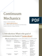 Continuum Mechanics 