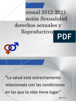 Generalidades Plan Decenal de Salud Sexual Caro