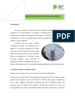 Documento Aportes para Pensar Las Tareas Escolares