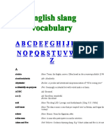 Englishslangvocabulary PDF