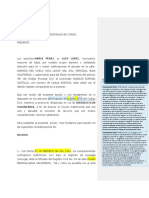 Disolucion Vinculo Matrimonial Alimentos y Convenio