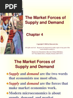 The Market Forces of Supply and Demand