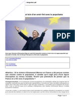 La France et le Populisme 