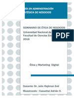 Ética y Marketing Digital