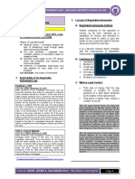 Reviewer Negotiable Instruments Law 2014-02-16