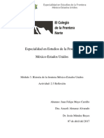 Principales Acontesimientos de As Relaciones Mexico Estados Unidos