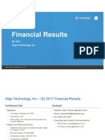 ALGN Q217 Financial Slides 072717