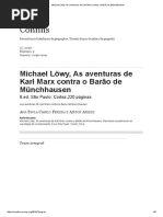 Michael Löwy, As Aventuras de Karl Marx Contra o Barão de Münchhausen 