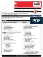 Advance Java Syllabus