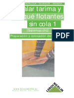 Carpinteria - Tarima y Parqué Flotante Nº1 PDF