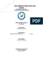 Trabajo Final Terapia de Grupos