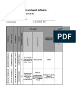 Matriz Riesgos