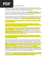 President Vaclav Havel Acceptance Speech