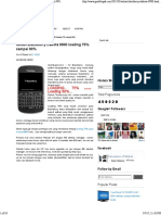 Solusi Blackberry Dakota 9900 Loading 75% Sampai 90%