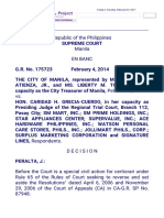Manila tax case jurisdictional ruling