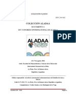 ALADAA XIV Congreso Internacional 2013-1 PDF
