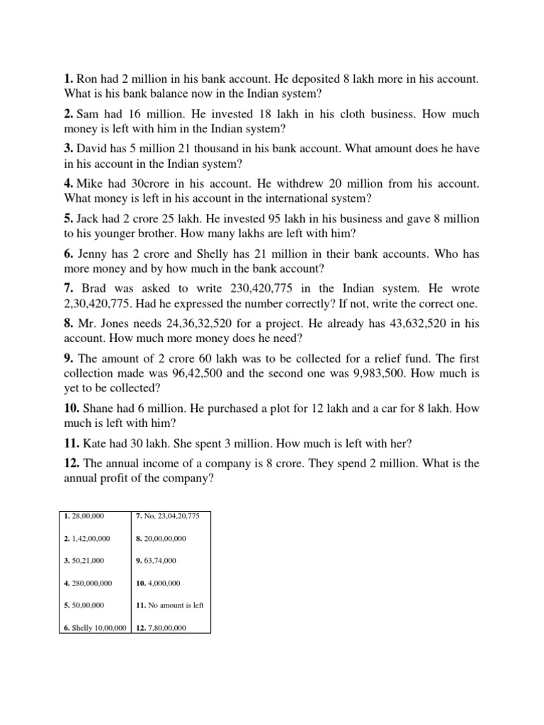Currency Conversion and Math Problems | PDF | Money | Economies