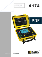 Digital Ground Resistance and Soil Resistivity Tester: User Manual