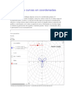 Gráficas de Curvas en Coordenadas Polares