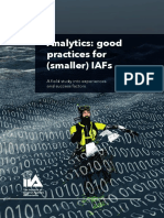 Analytics Good Practices IAF
