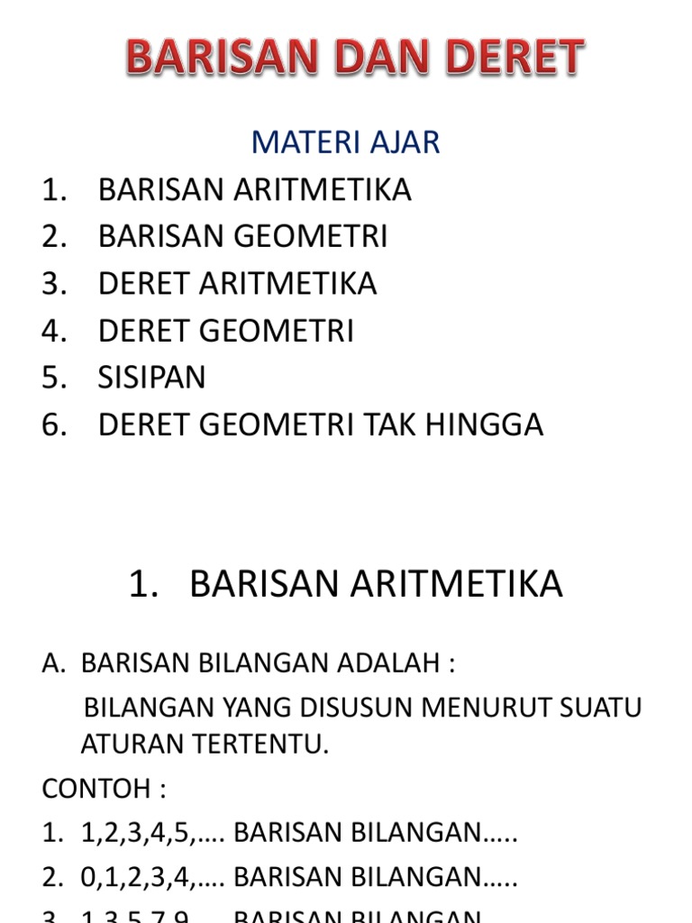 Contoh Soal Sisipan Barisan Geometri Dan Pembahasannya ...