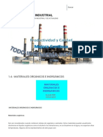 1.4. - Materiales Orgánicos e Inorgánicos Todo Ingenieria Industrial