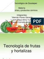 Carnicos Frutas y Hortalizas