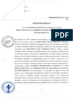 Acta Directorio #241, Personería Sec. Gral.
