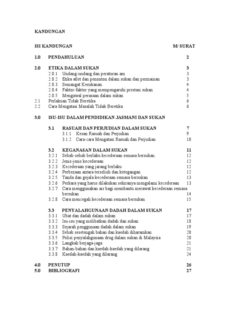 Isu Isu Sukan Pdf