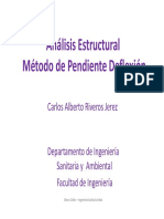 Apuntes sobre el Método de Pendiente Deflexión - Análisis Estructural [Carlos A. Riveros J.].pdf