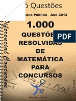 1039 questoes de matematica para concurso - resolvidas.pdf