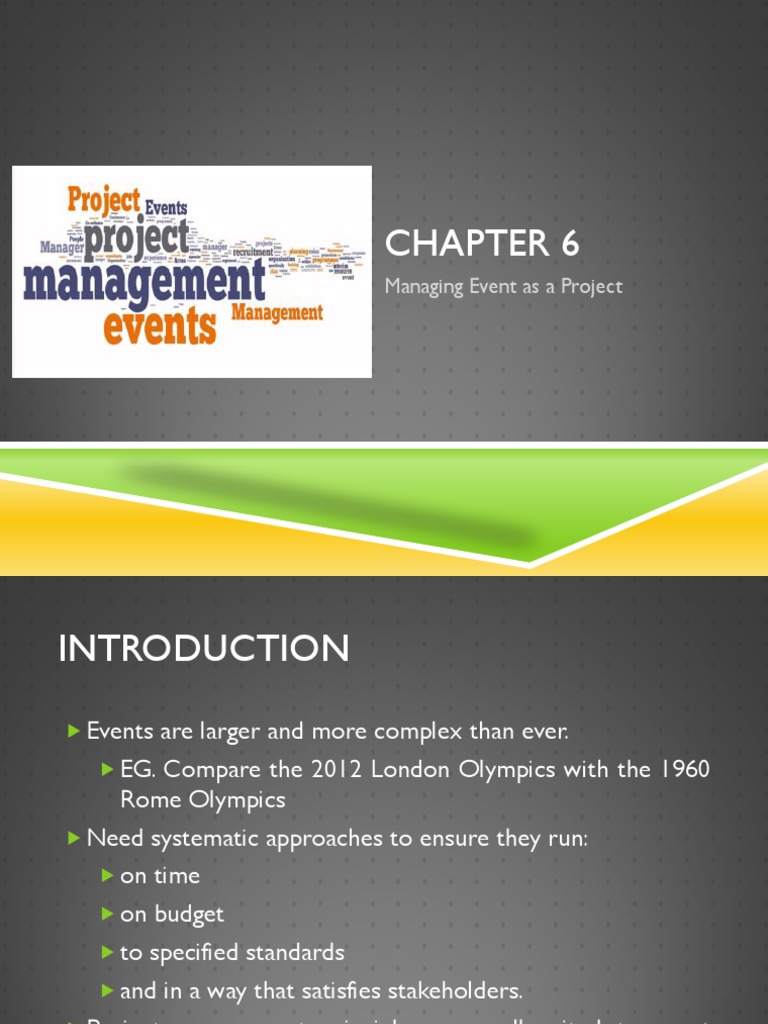 Project Management for Event Success | PDF | Project Management | Business