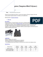 Polymer Tungsten