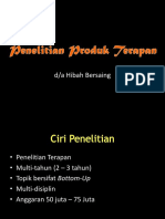 Riset Produk Terapan