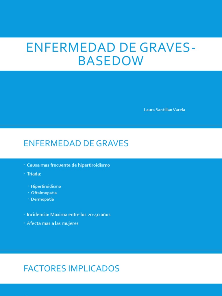 Enfermedad de Graves-Basedow | PDF