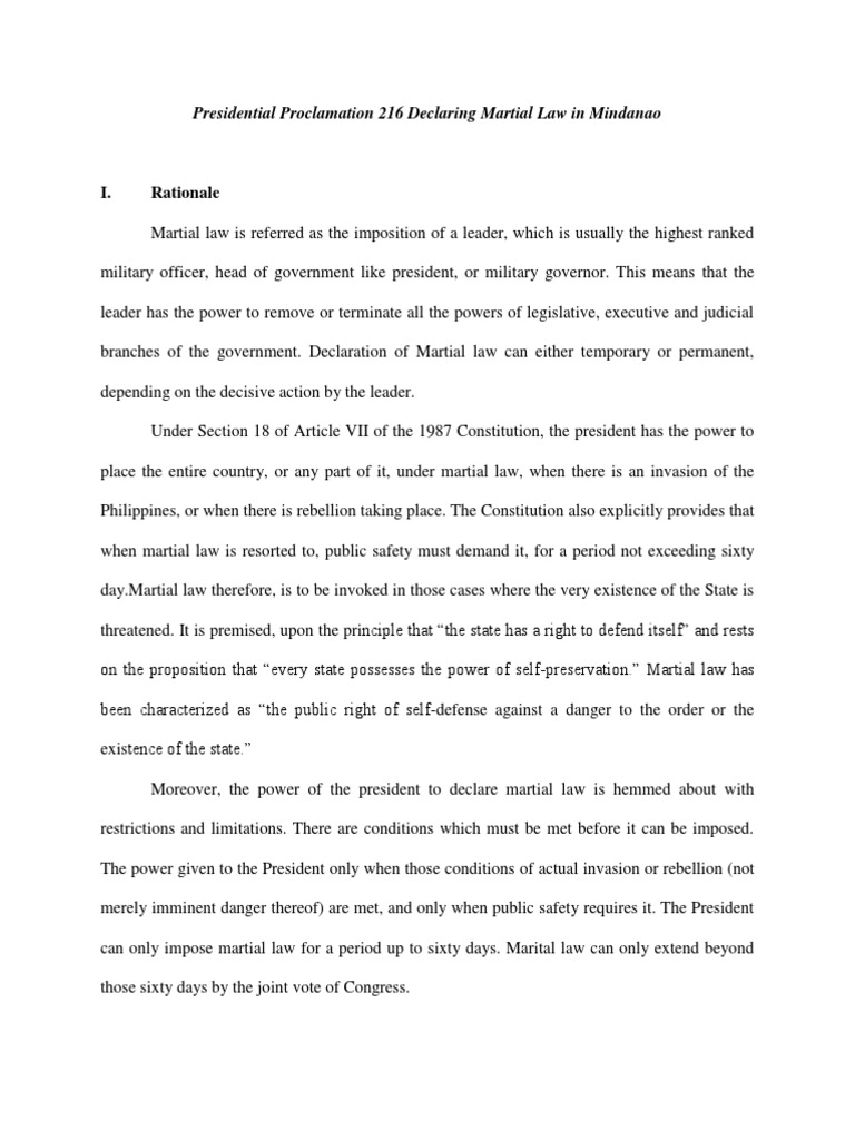 Argumentative essay about martial law in the philippines image