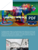 Art Madrid. Abriertas Convocatorias Para El 2018