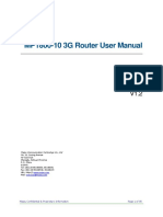 MP1800-10 3G Router User Manual V1.2
