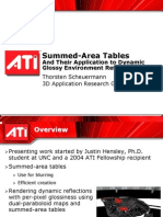 Summed Area Tables