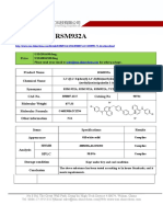 Datasheet of RSM932A - CAS 850807-63-5