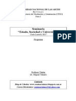 Programa Seminario Estado Sociedad y Universidad - Catedra Talento - 2016.pdf