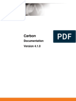 WSO2 Carbon Documentation