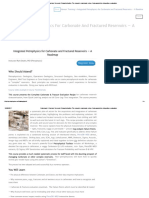 Carbonate & Fracture Reservoir Characterization. The Complete Carbonate Recipe